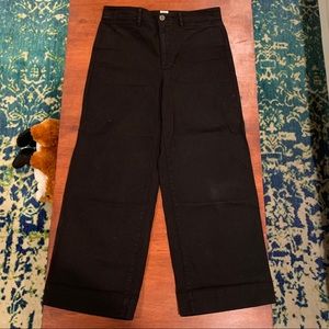 Black gap wide leg jeans